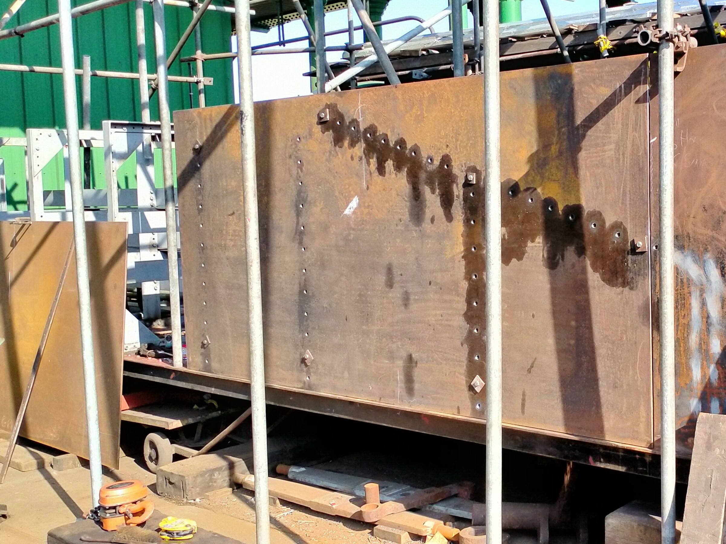 New tender side sheet